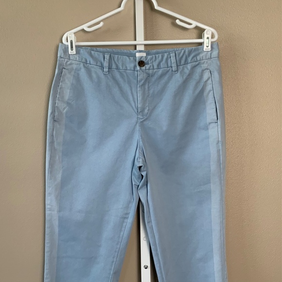 GAP Cropped Tuxedo Stripe Girlfriend Chino - Picture 2 of 16